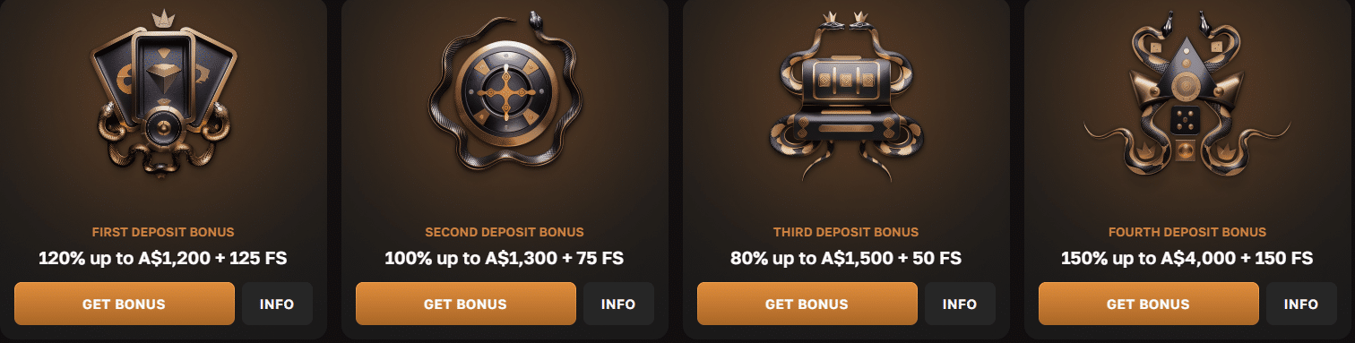 a screen capture of crowngold bonuses
